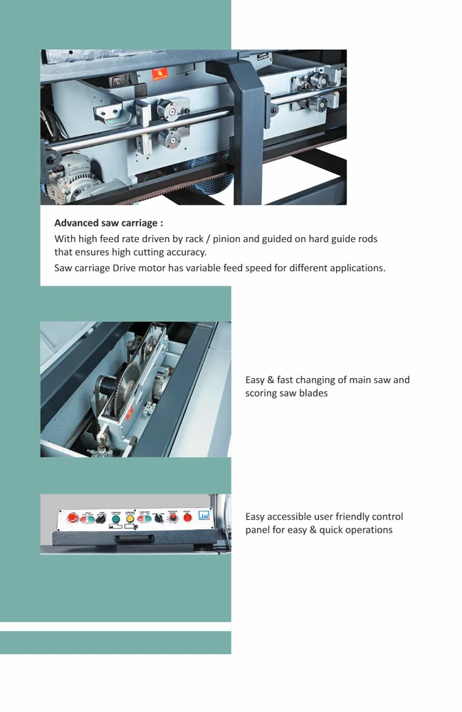 Semi Automatic Beam Saw J 280 In