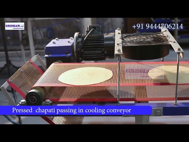 Semi Automatic Chapati Making Machine