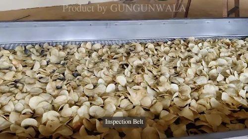 Semi Automatic Chips Frying Line