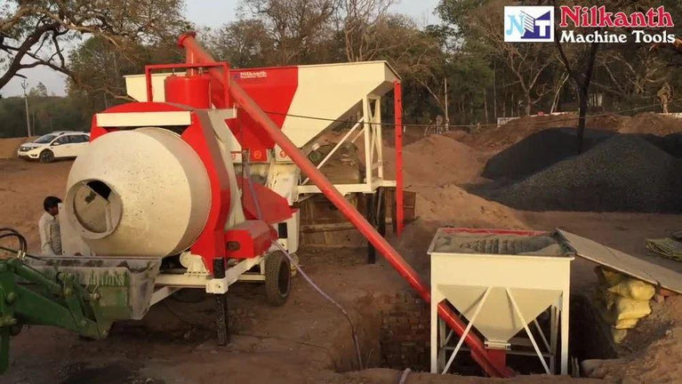 Semi Automatic Concrete Batching Plant- 12-15Cu.M/Hr