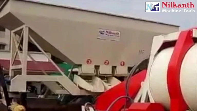 Semi Automatic Concrete Batching Plant- 12-15Cu.M/Hr