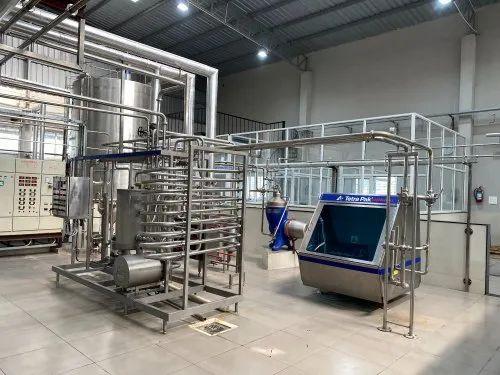 Semi Automatic Milk Pasteurization Plant