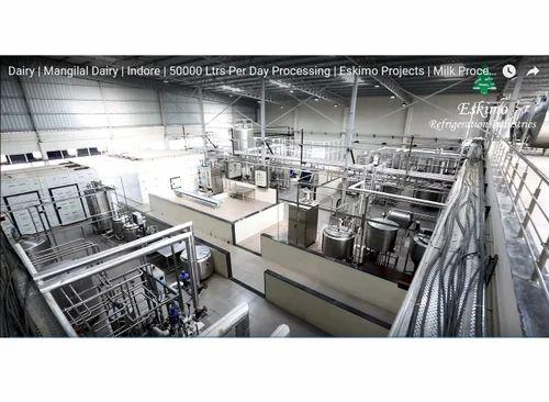 Semi Automatic Milk Pasteurization Plant