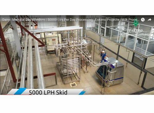 Semi Automatic Milk Pasteurization Plant