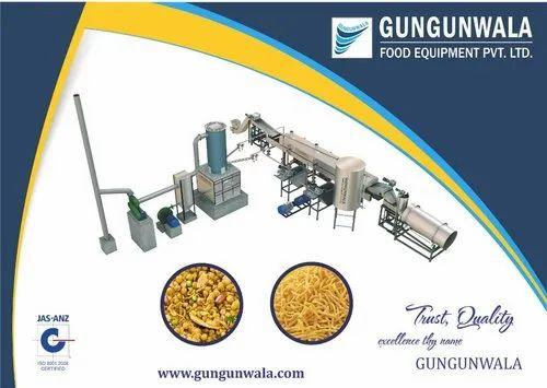 Semi Automatic Mini Potato Chips Plant