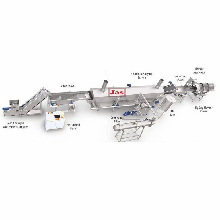 Semi-Automatic Potato Chip Line