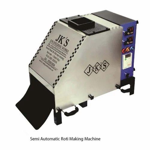 Semi Automatic Roti Making Machine
