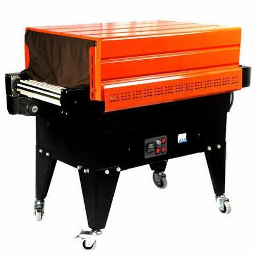 Semi Automatic Shrink Wrapping Machine.