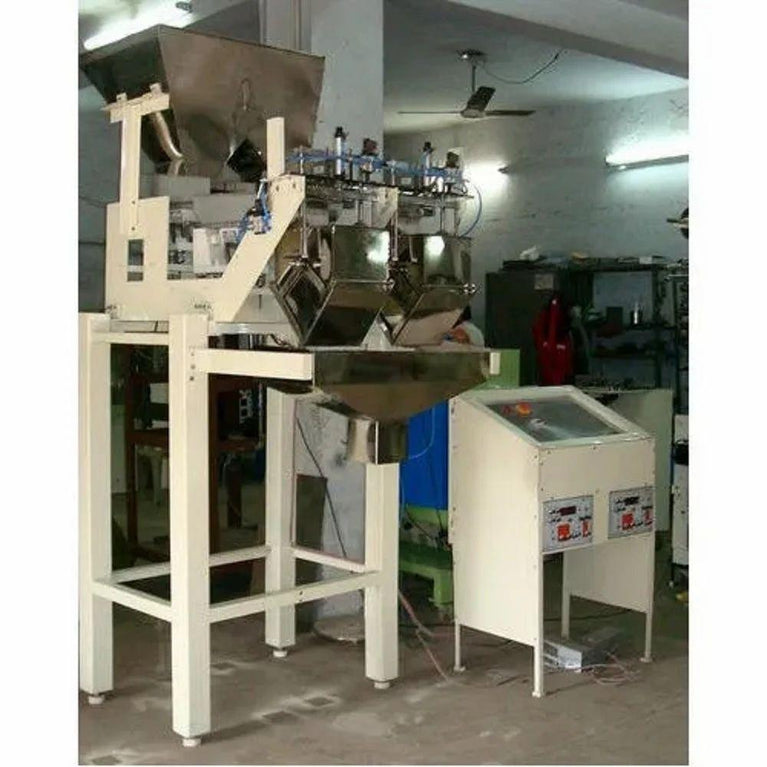 अर्ध स्वचालित दो रैखिक सिर तौलने वाला भराव यंत्र