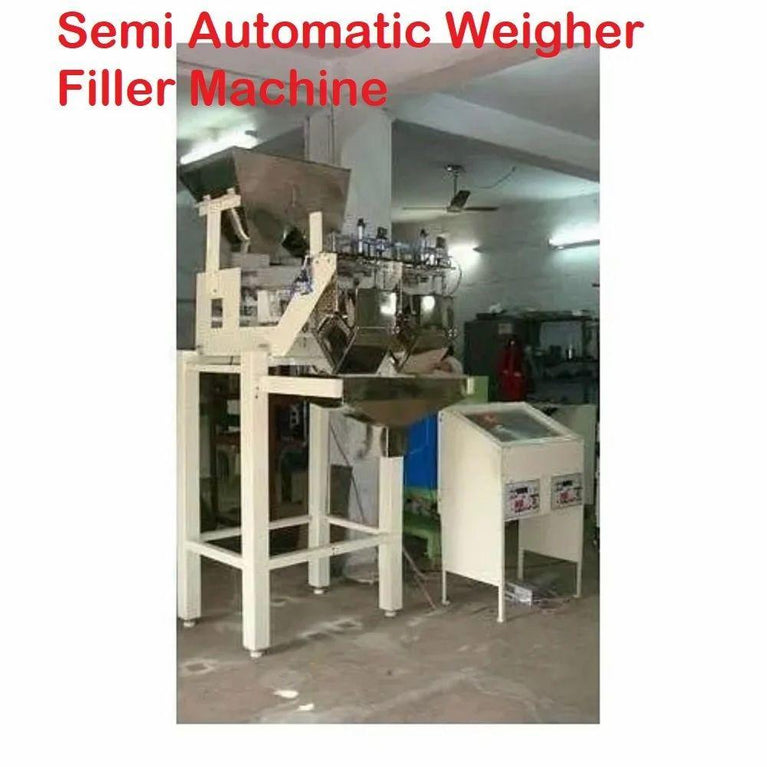 Semi Automatic Weigher Filler Machine