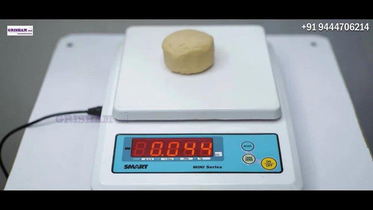 Semi Half Cooked Chapati Making Machine