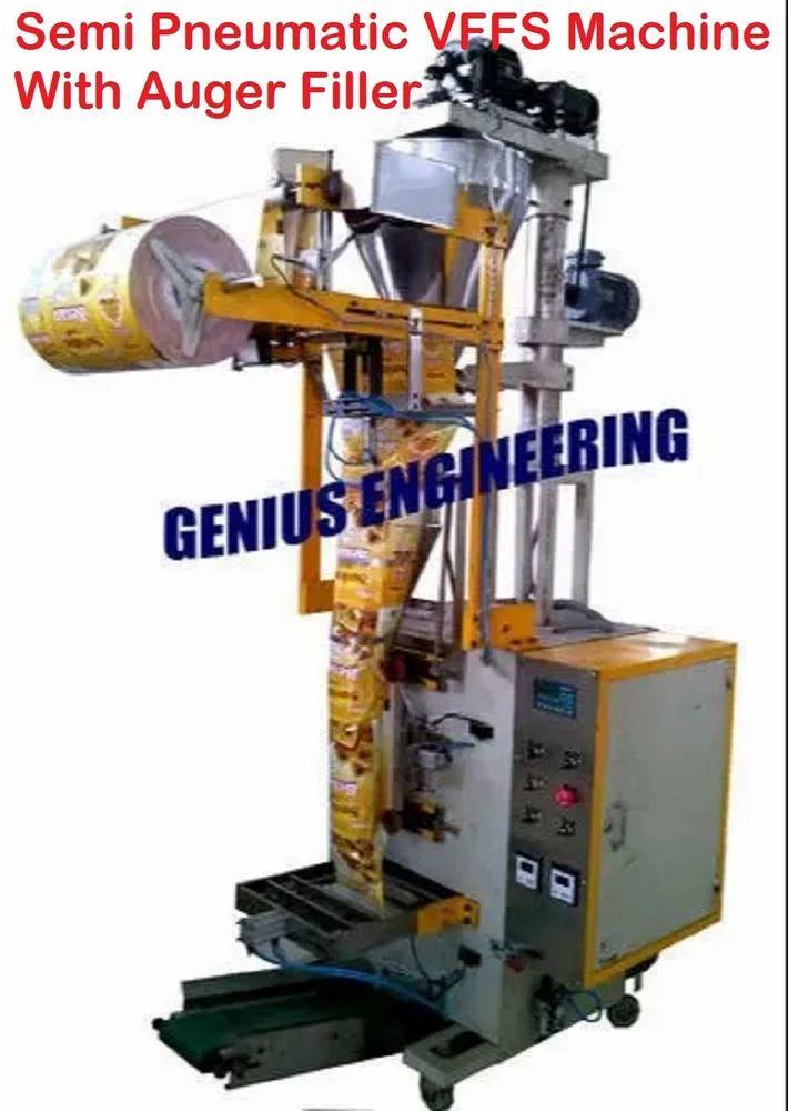 Semi Pneumatic VFFS Machine With Auger Filler