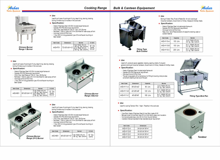 Single Burner  Indian Cooking Range