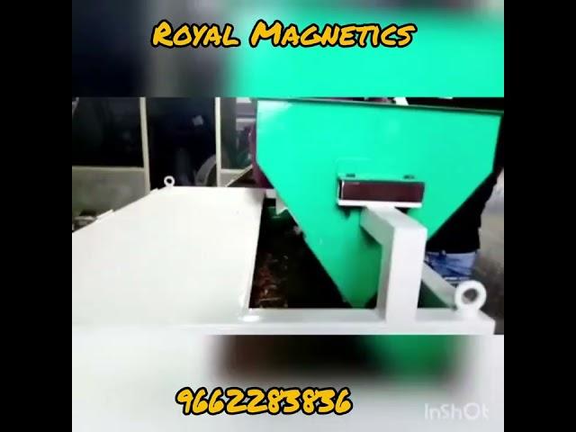 Single Roller Magnetic Separators