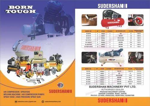 Single Stage Air Compressor Machine