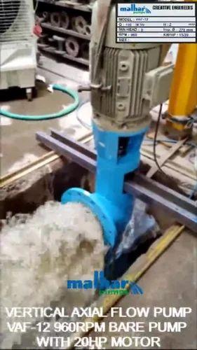 Single Stage Vertical Axial Flow Pump