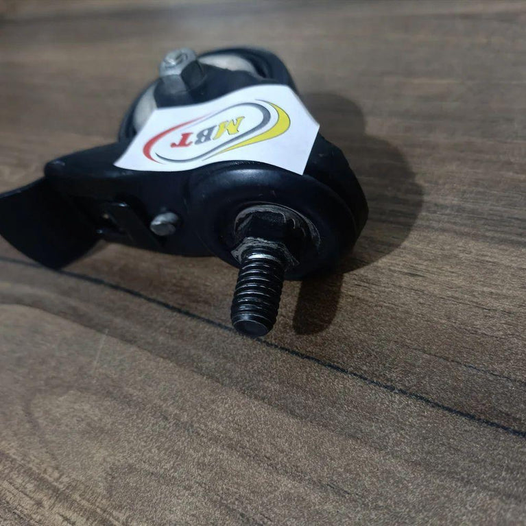 Single Wheel Pu Caster Thread With Break