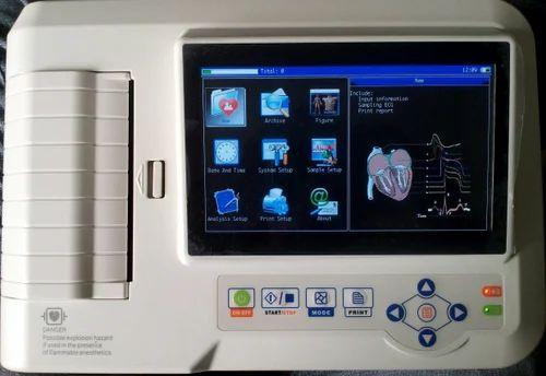 Six Channel ECG Machine