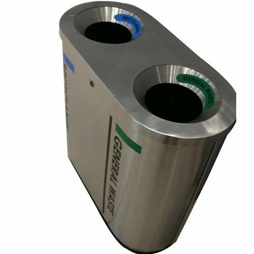 Small Standing Steel Dustbin