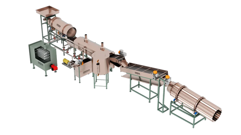 Snack Pellet Frying Line