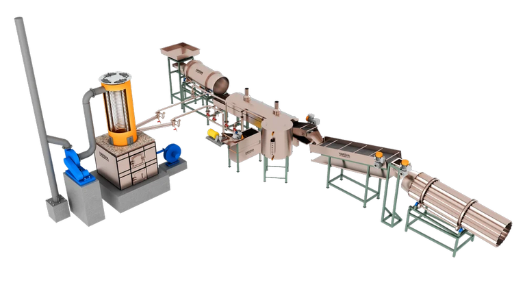 Snack Pellet Frying Line
