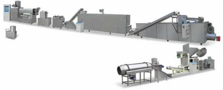 Snack Pellet Frying Line Cum Kurkure Processing Line