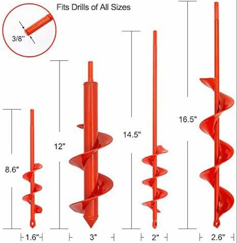 Spiral Auger Bit