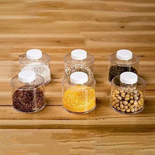 Stackable Multipurpose Spice Tower Rack Carousel Jar Bottle with Sifter Lids