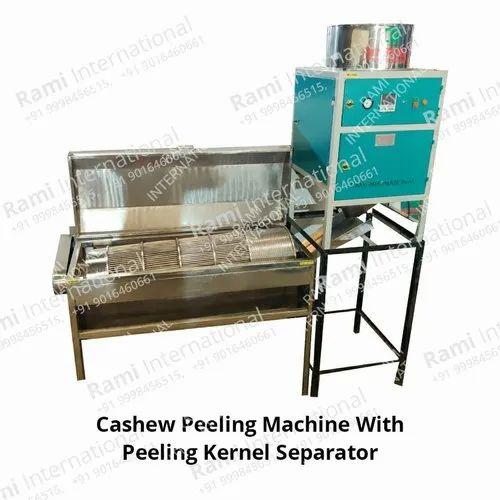 Stainless Steel Cashew Peeling Machine