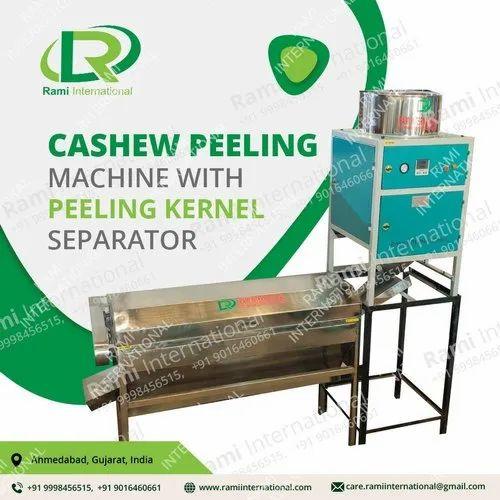 Stainless Steel Cashew Peeling Machine