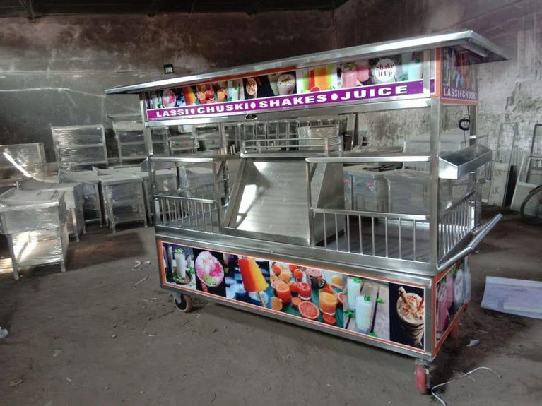 Stainless Steel Food Cart