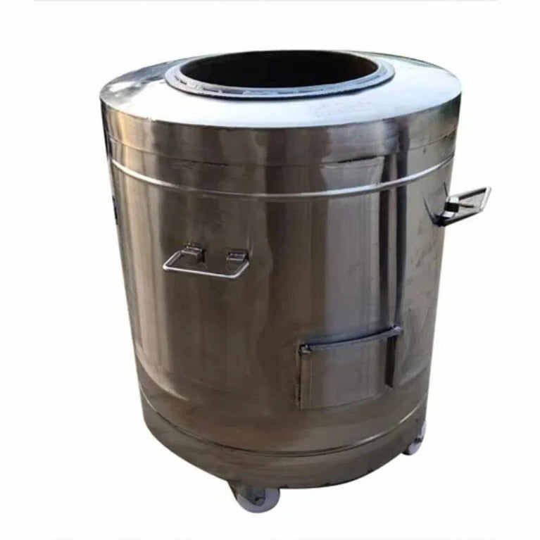 स्टेनलेस स्टील गैस तंदूर