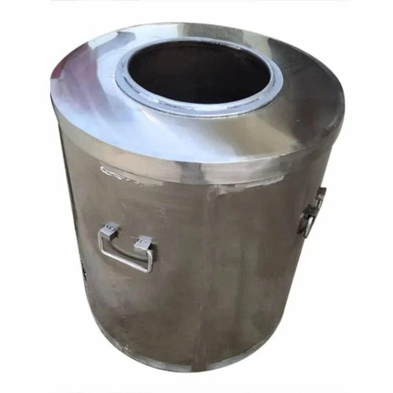स्टेनलेस स्टील गैस तंदूर