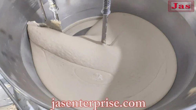 स्टेनलेस स्टील खोया बनाने की मशीन गैस संचालित
