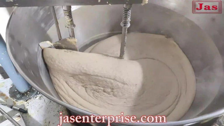 स्टेनलेस स्टील खोया बनाने की मशीन गैस संचालित
