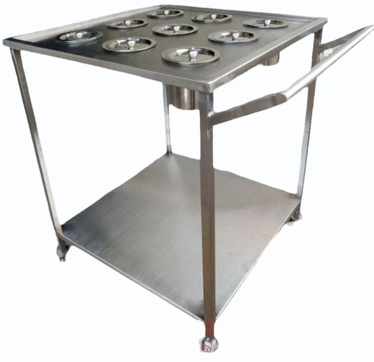 Stainless Steel Masala Trolley