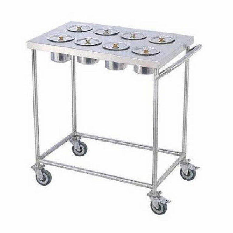 Stainless Steel Masala Trolley