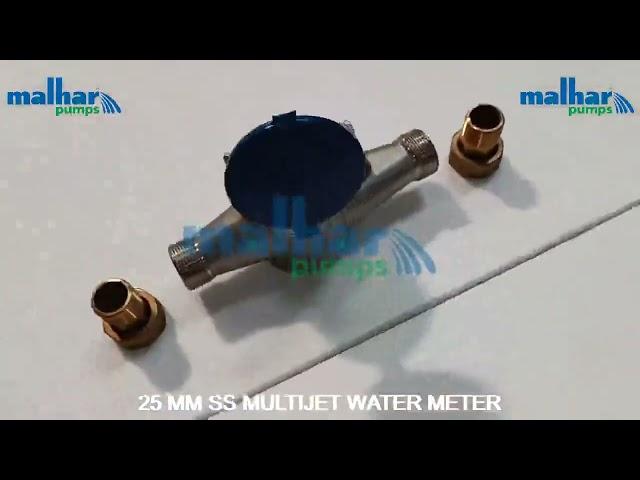Stainless Steel Multijet Water Meter
