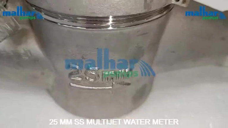 Stainless Steel Multijet Water Meter