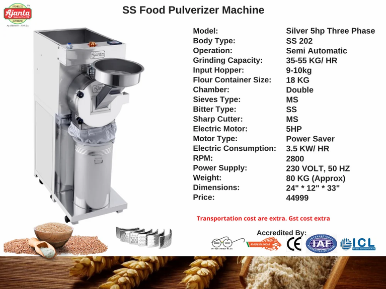 Stainless Steel Pulverizer in Rangareddi