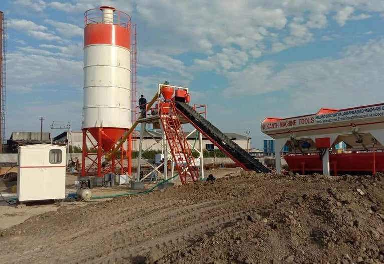 Stationary Concrete Batching Plant 45Cu.M/Hr