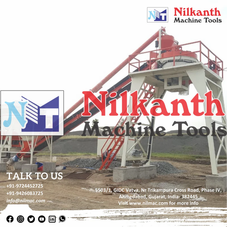 Stationary Concrete Batching Plant 45Cu.M/Hr