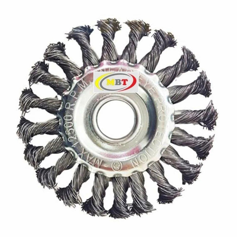 Steel Twist Knot Wheel Brush