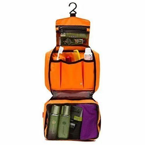 Storage Bag Hanging Folding Cosmetic Organizer Large Capability Pouch
