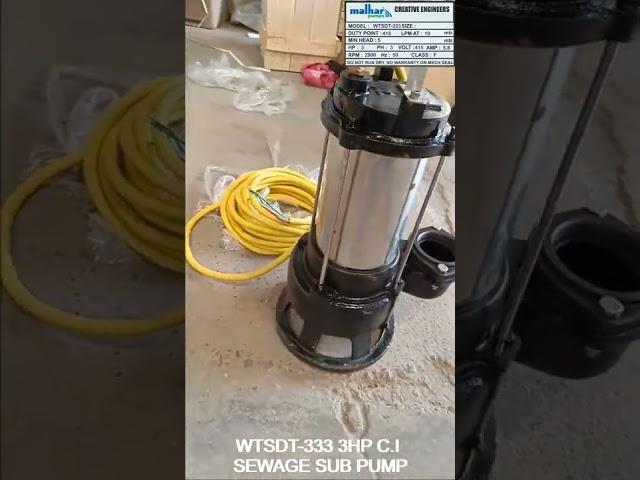 Submersible Sewage Pump