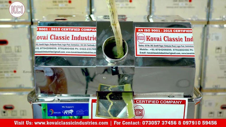 Sugarcane Juicer Machine