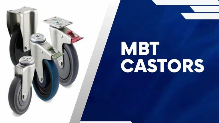 Swivel Castor Trolley Wheel With Brakes