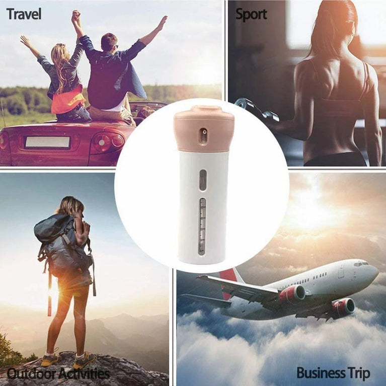 TRAVEL BOTTLE 4 IN 1