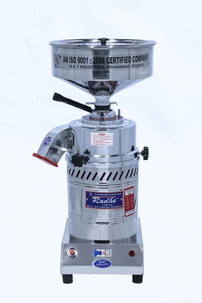 Table Top Domestic Round Model Flour Mill