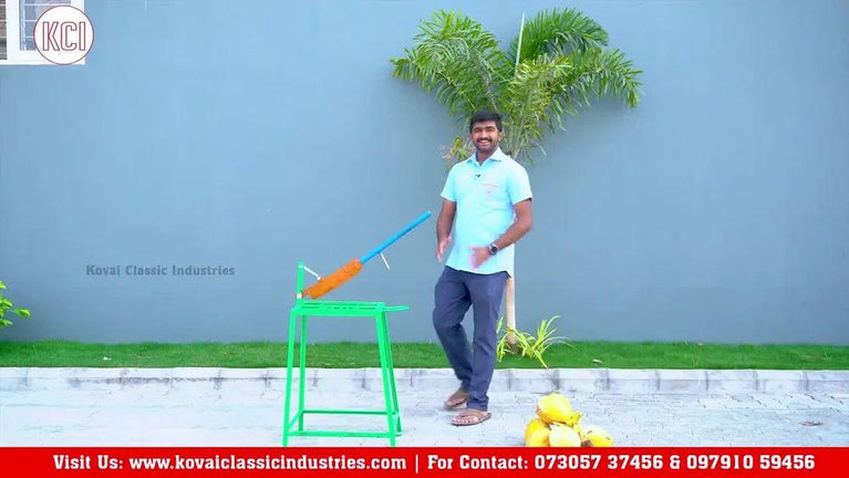 ટેન્ડર કોકોનટ કટિંગ મશીન